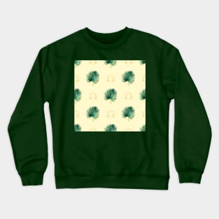 Magic Palm Leaves Crewneck Sweatshirt